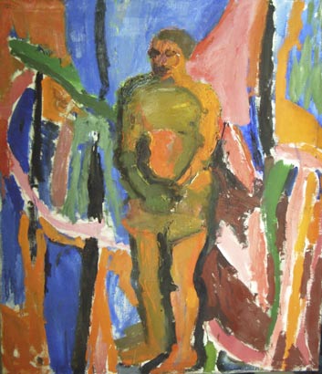 murzyn - obraz olejny