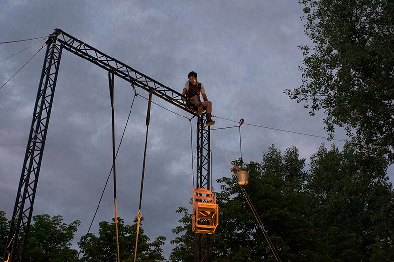 przedstawienie teatru ulicznego - sztuka Ulicy - Warszawa