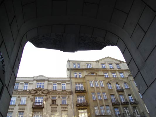 patrząc w góre Warszawa mosty