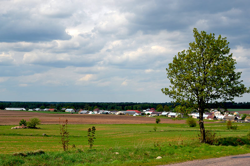 odległa wieś