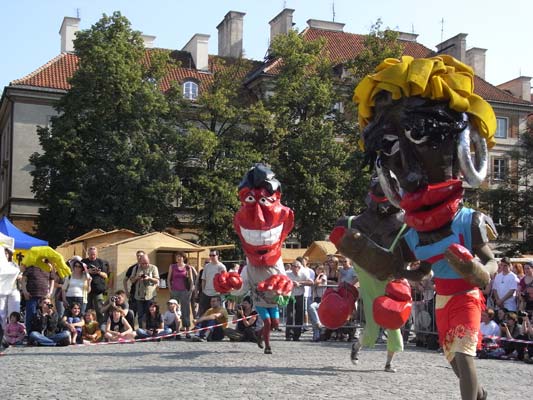 Parada śmiesznych twarzy