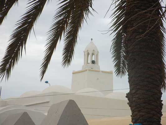 Meczet i palma