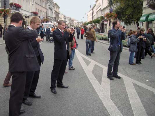Uwieczniali wszyscy