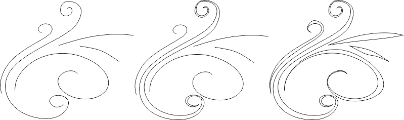 rysowanie ozdobnika w corel draw