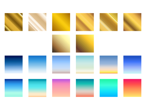 CorelDraw gradient