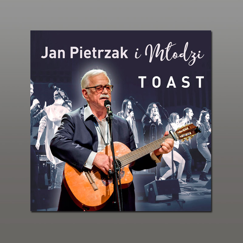 okładka płyty Toast Pietrzak i młodzi