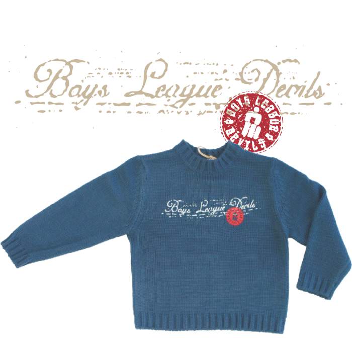 sweterek dziecięcy z nadrukowana grafiką