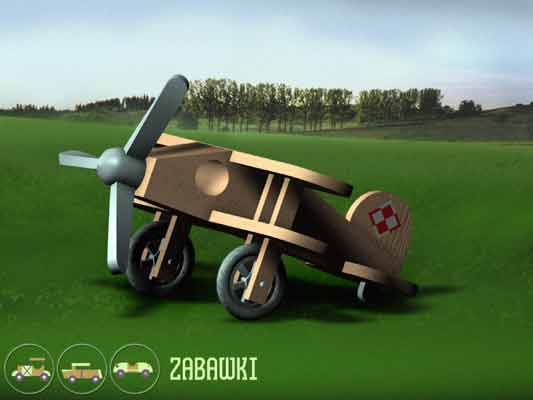 grafika 3d zabawki